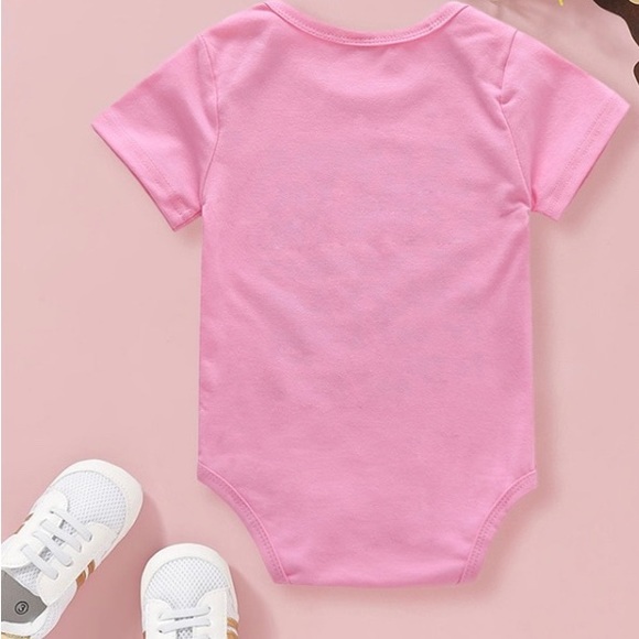 BUNDLE DEAL‼️ Be Careful What You Say Boy / Girl Onesie/ 3-Pack Hair Bows - Picture 7 of 9